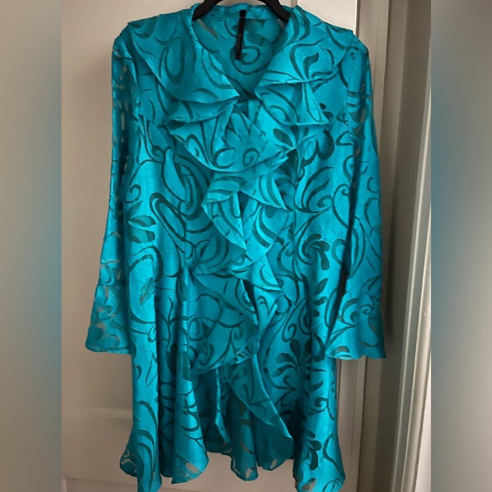 I.C. Brand Sheer Jacket/Blouse topper